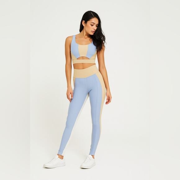 Lumi Collective Color Block Activewear Set Sports Bra Leggings youth child NWT - Picture 12 of 13